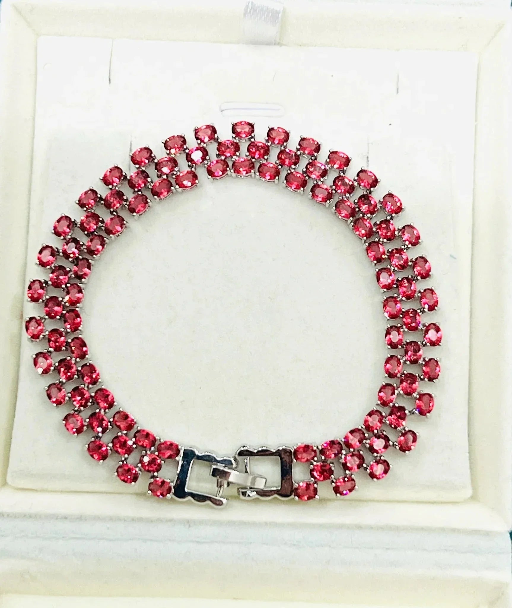 Geometric Triple - Gemstone Bracelets – Gold - Plated Sterling Silver - Eva & Elie