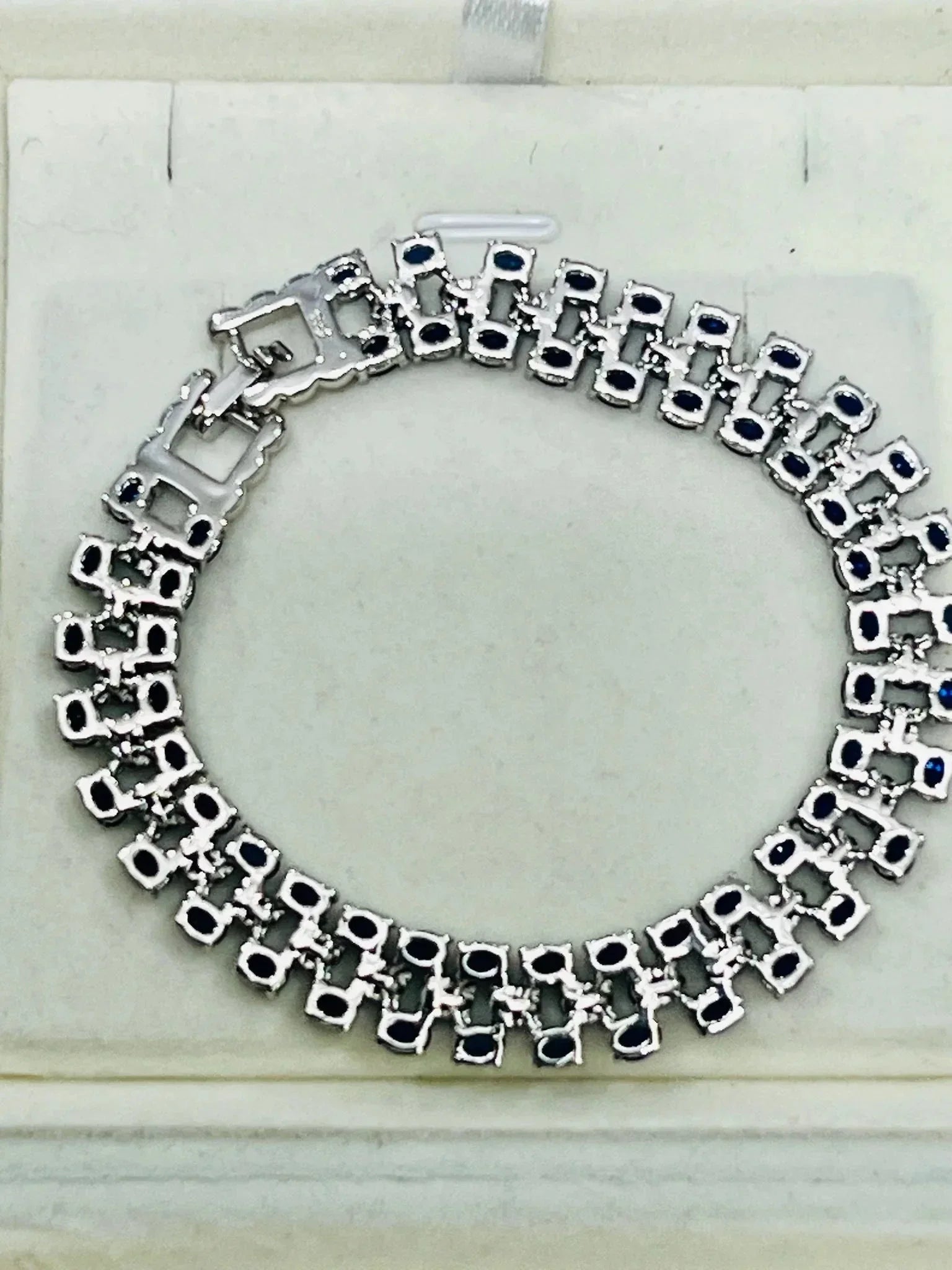 Geometric Triple - Gemstone Bracelets – Gold - Plated Sterling Silver - Eva & Elie