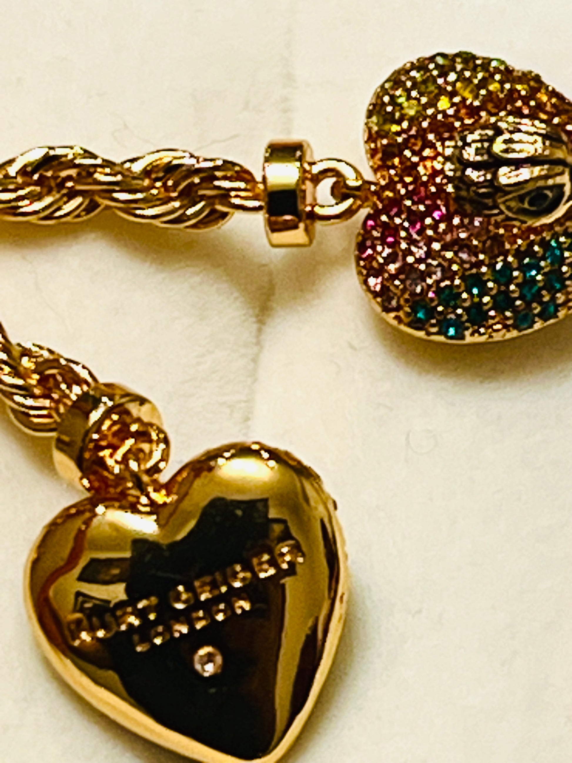 Kurt Geiger Heart Earrings