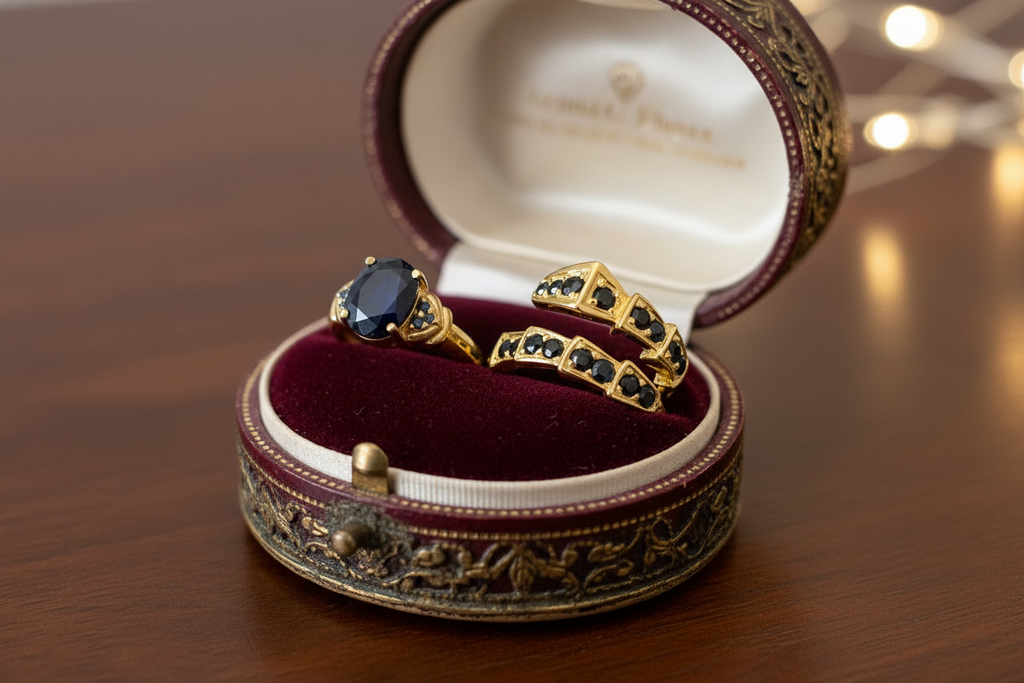 Genuine Sapphires Rings (set or separate)