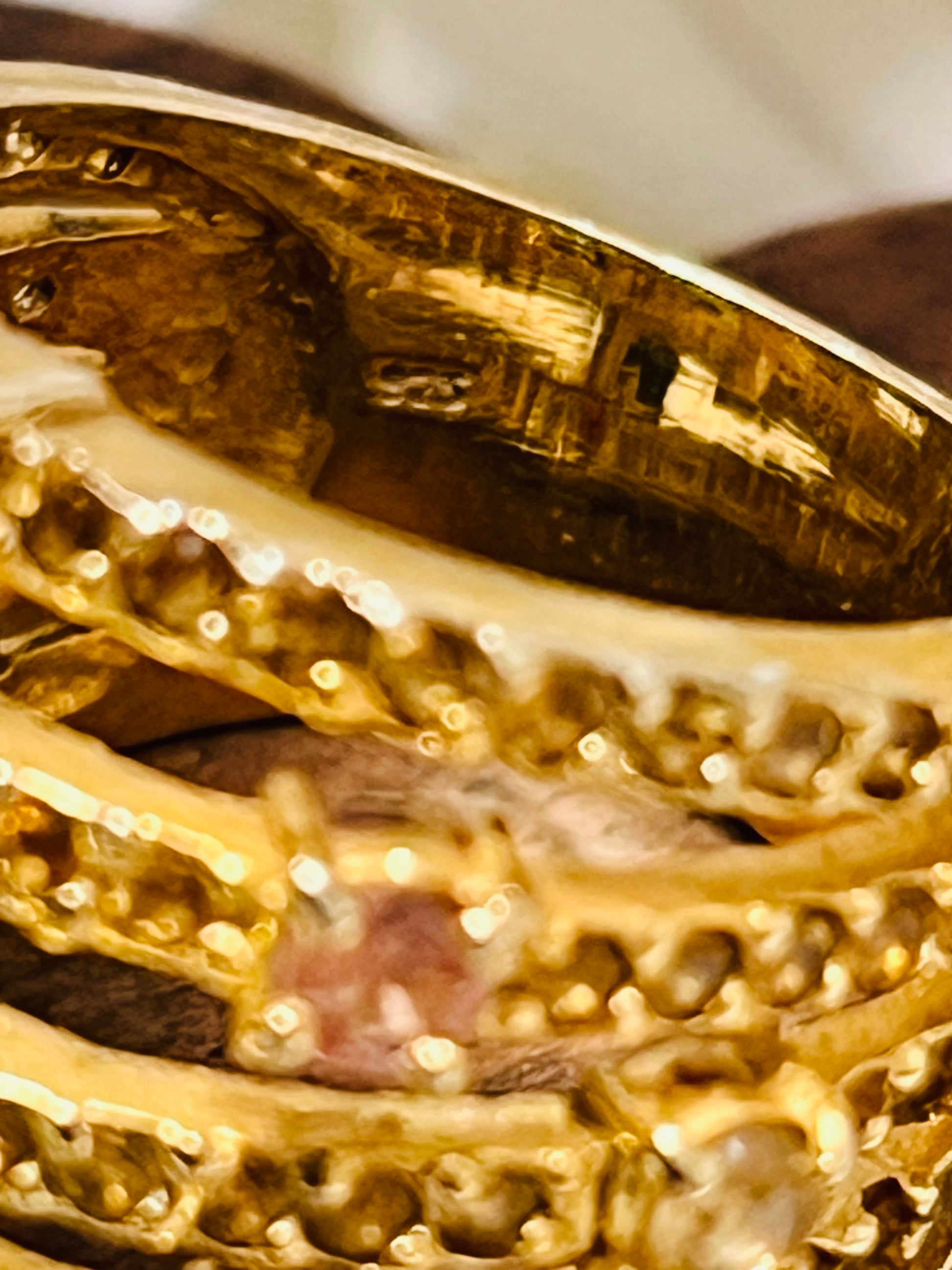 Handmade Genuine coloured Sapphire Ring