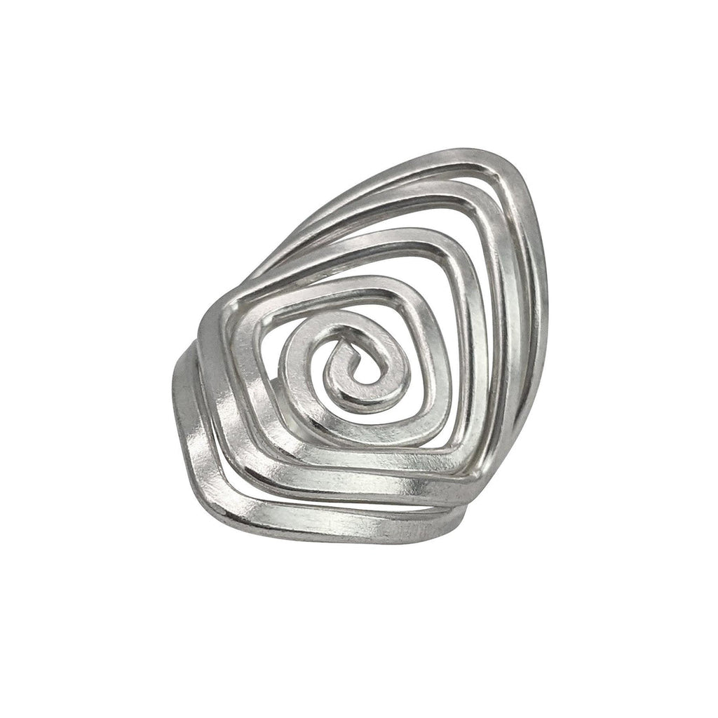 Statement Solstice Swirl Ring- Waterproof