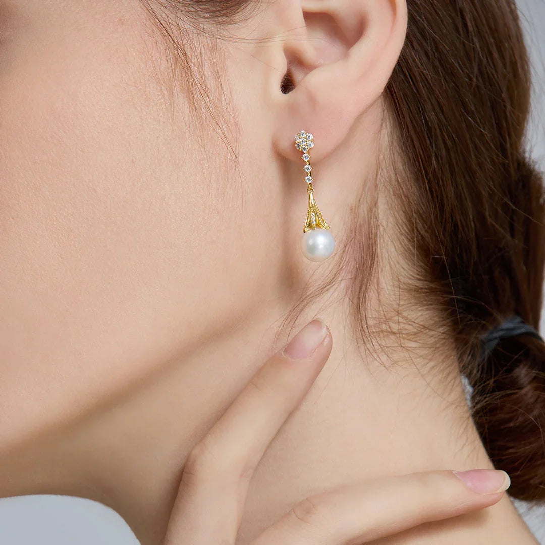 Elegant Pearl Earrings