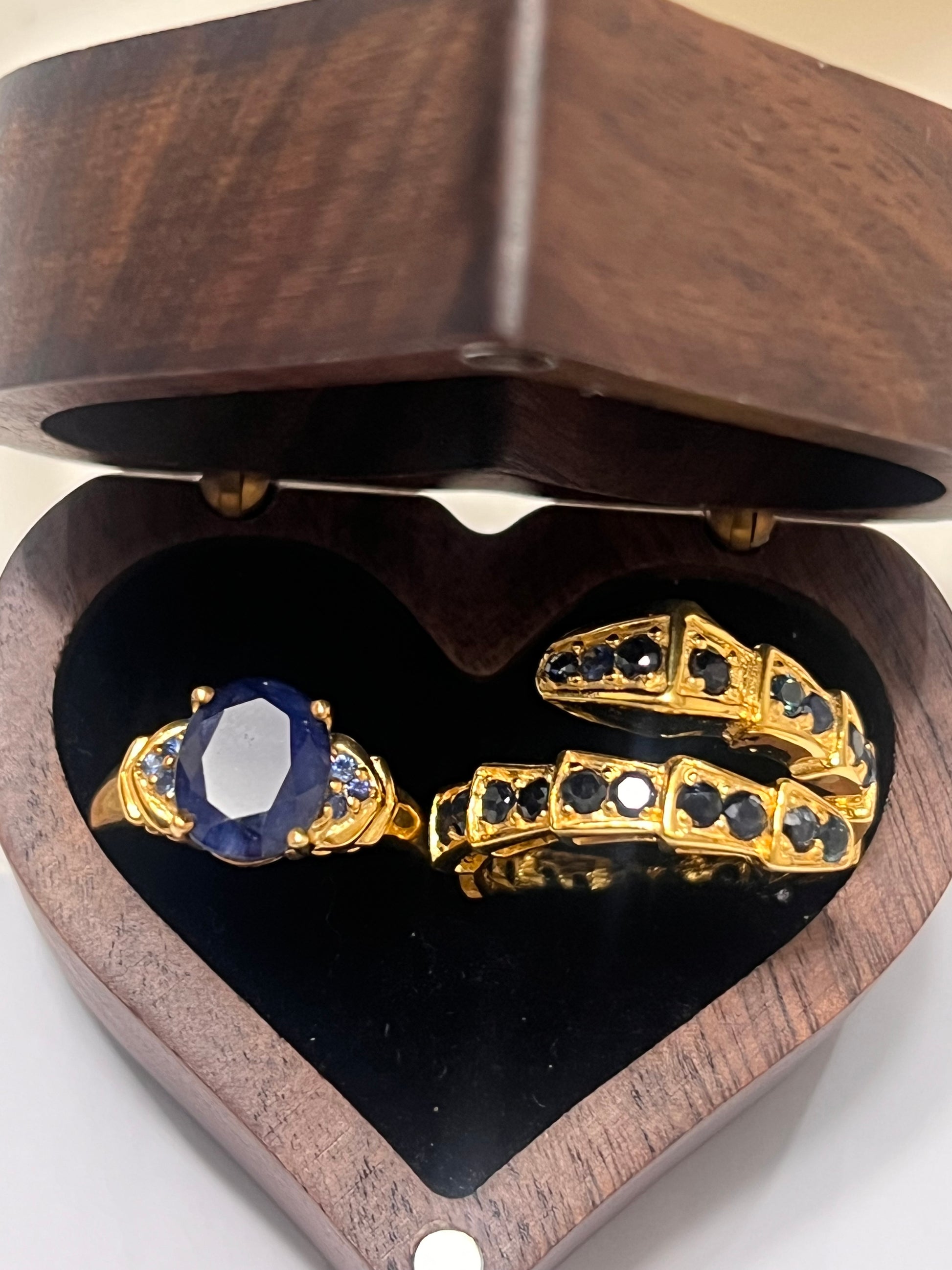 Genuine Sapphires Rings (set or separate)