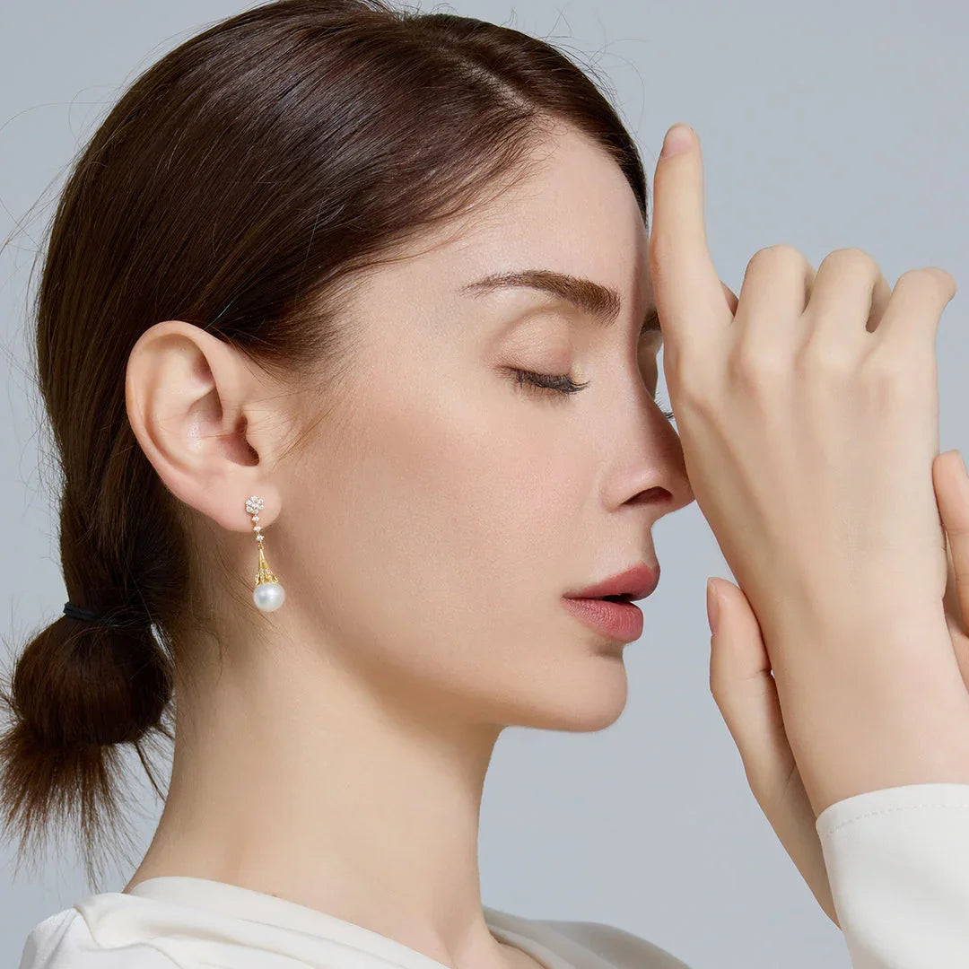 Elegant Pearl Earrings