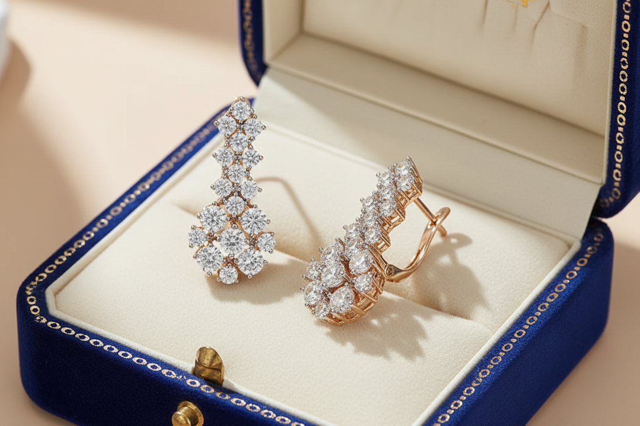 14k Rolled Gold Ophelia Earrings