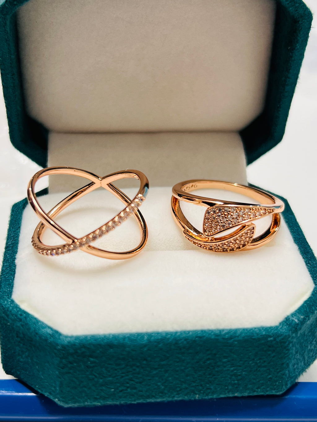 14k Rolled Gold Rings Set