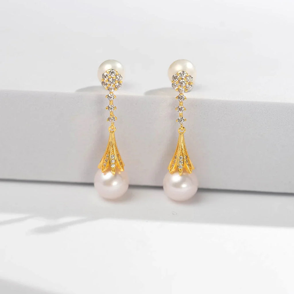 Elegant Pearl Earrings