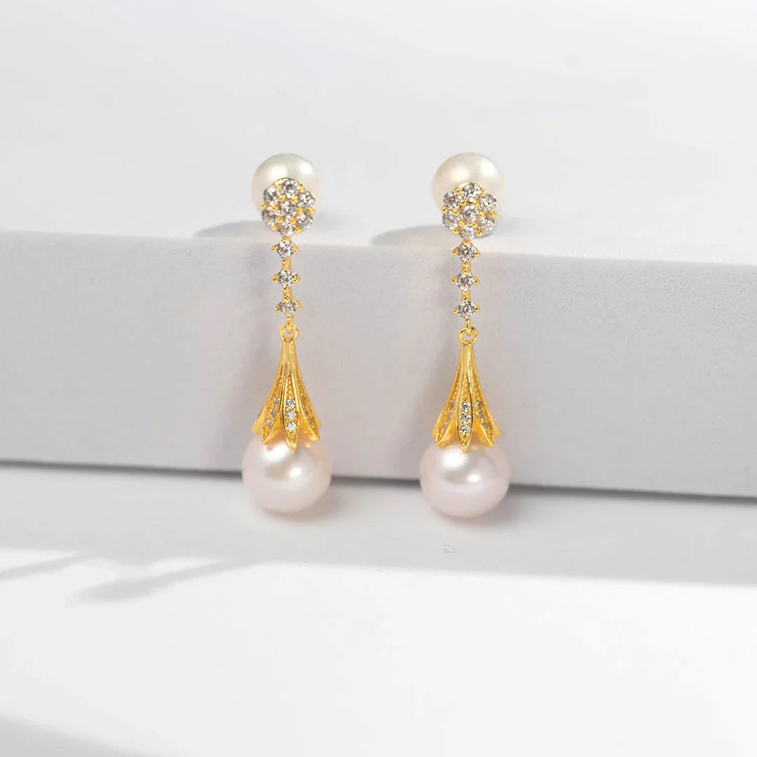 Elegant Pearl Earrings