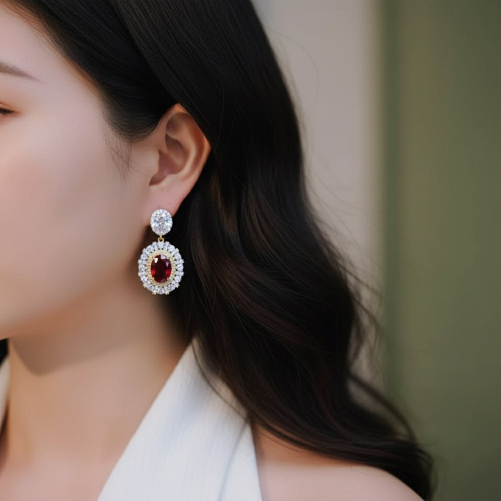  Fancy gold-plated earrings with a delicate leaf and branch dangle design, perfect for elegant occasions.