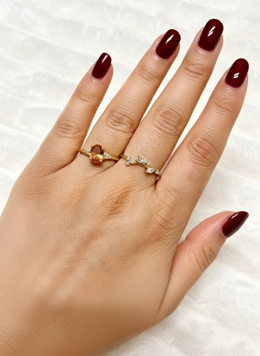 Beautiful ring duo set