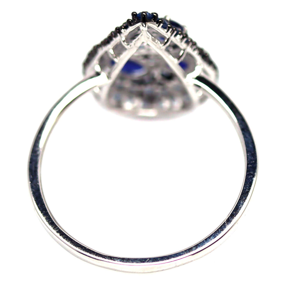 Handmade Natural Sapphire "Midnight Blue" Set